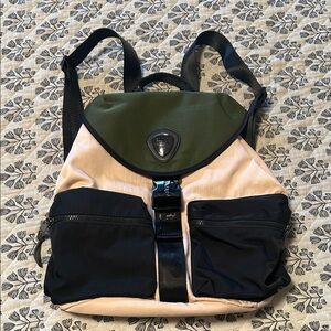 Pajar Olive and Black Backpack